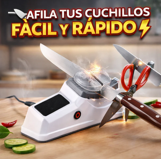 Afilador de cuchillos eléctrico profesional