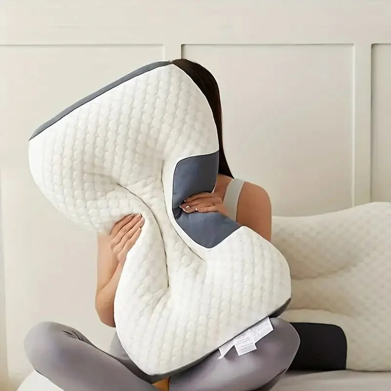 Almohada ortopédica cervical de protección del cuello