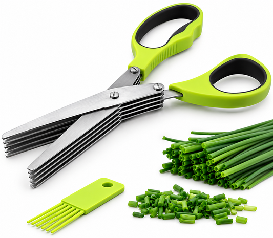 Tijeras de cocina multicapa de acero inoxidable