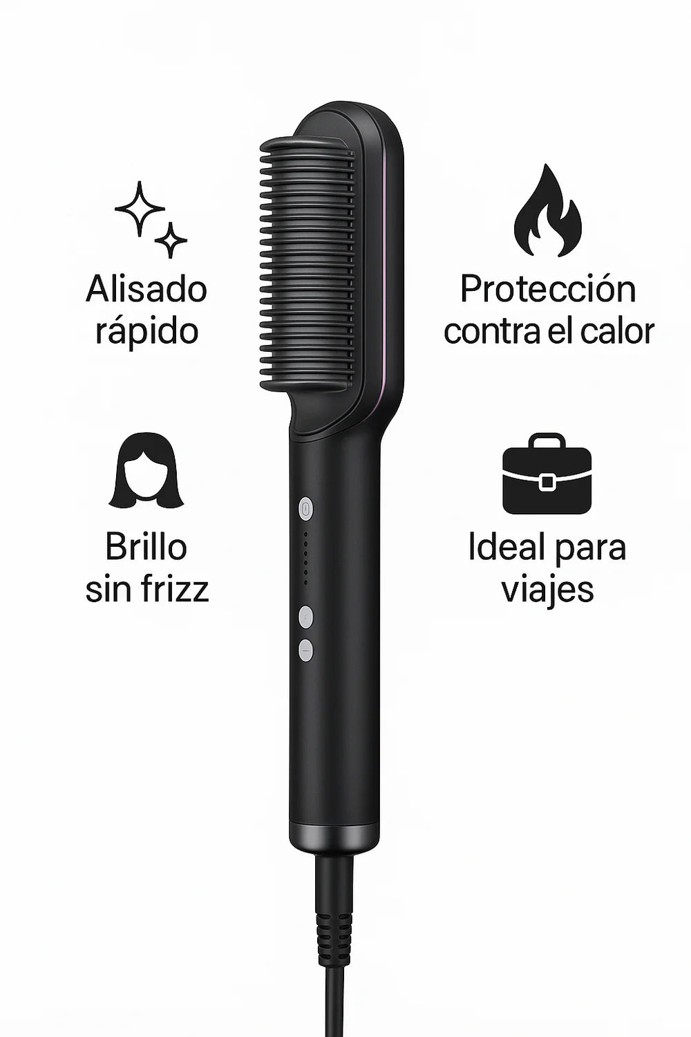 Cepillo Alisador Instantáneo